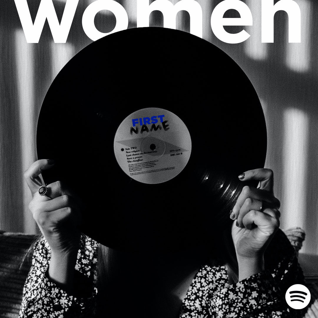 a women's day dedicated music playlist for FirstName Hotel Brand